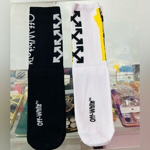 Black and White Casual Socks
